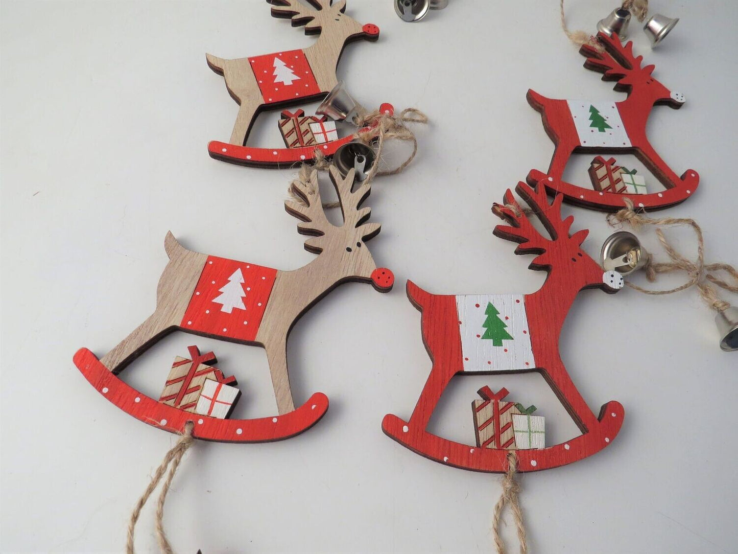 Wooden Reindeer Garland | Giftware Trading