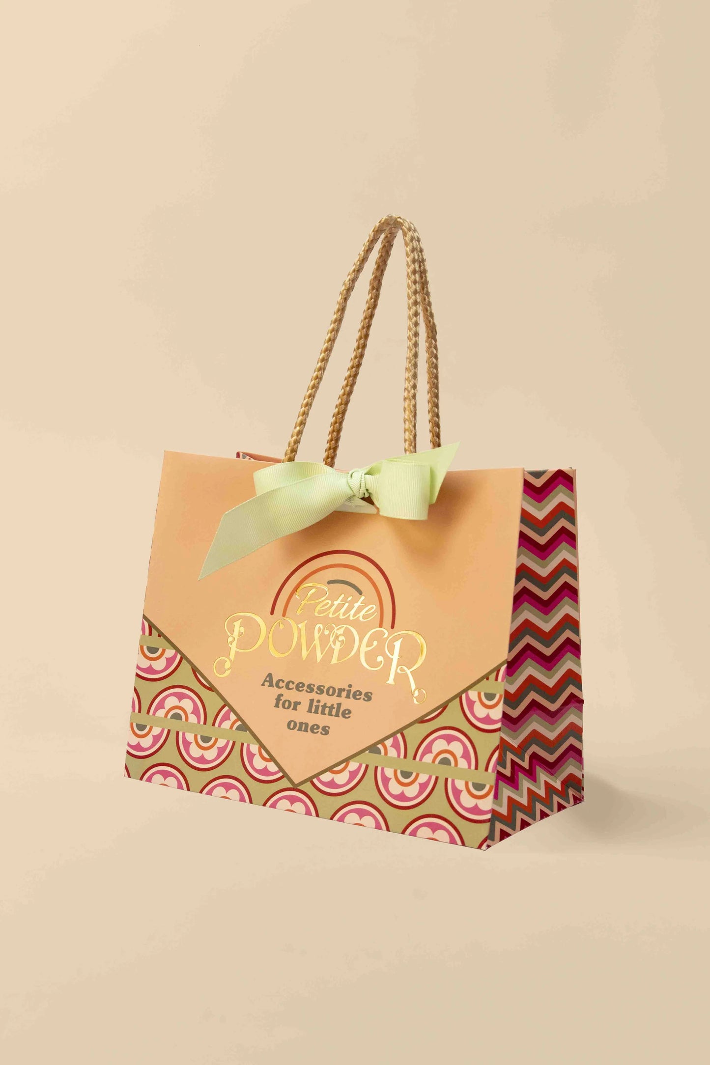 Children's Knitted Sheep Mittens - Sage