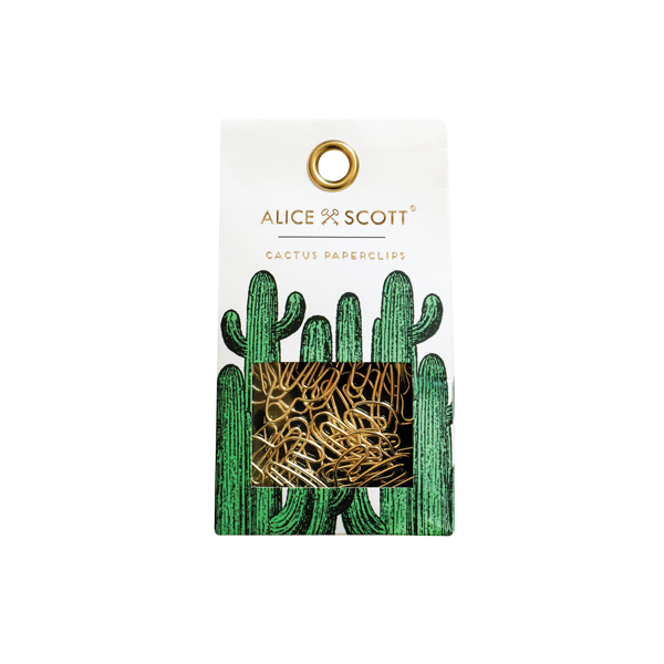 Alice Scott Cactus Paperclips