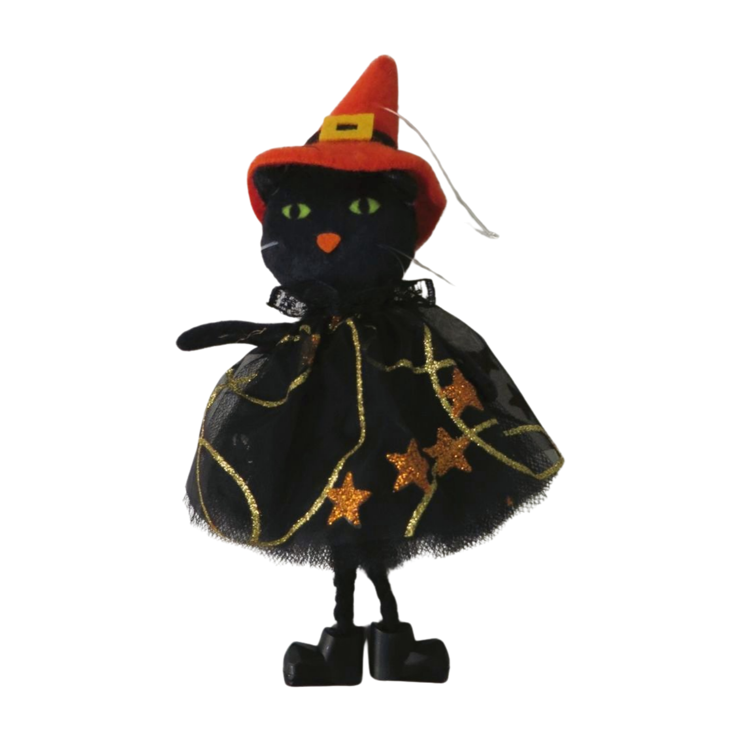 20cm Halloween Cat in a Dress Hanging | Giftware Trading