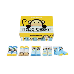 Cheeky Monkey Sock Set by United Oddsocks