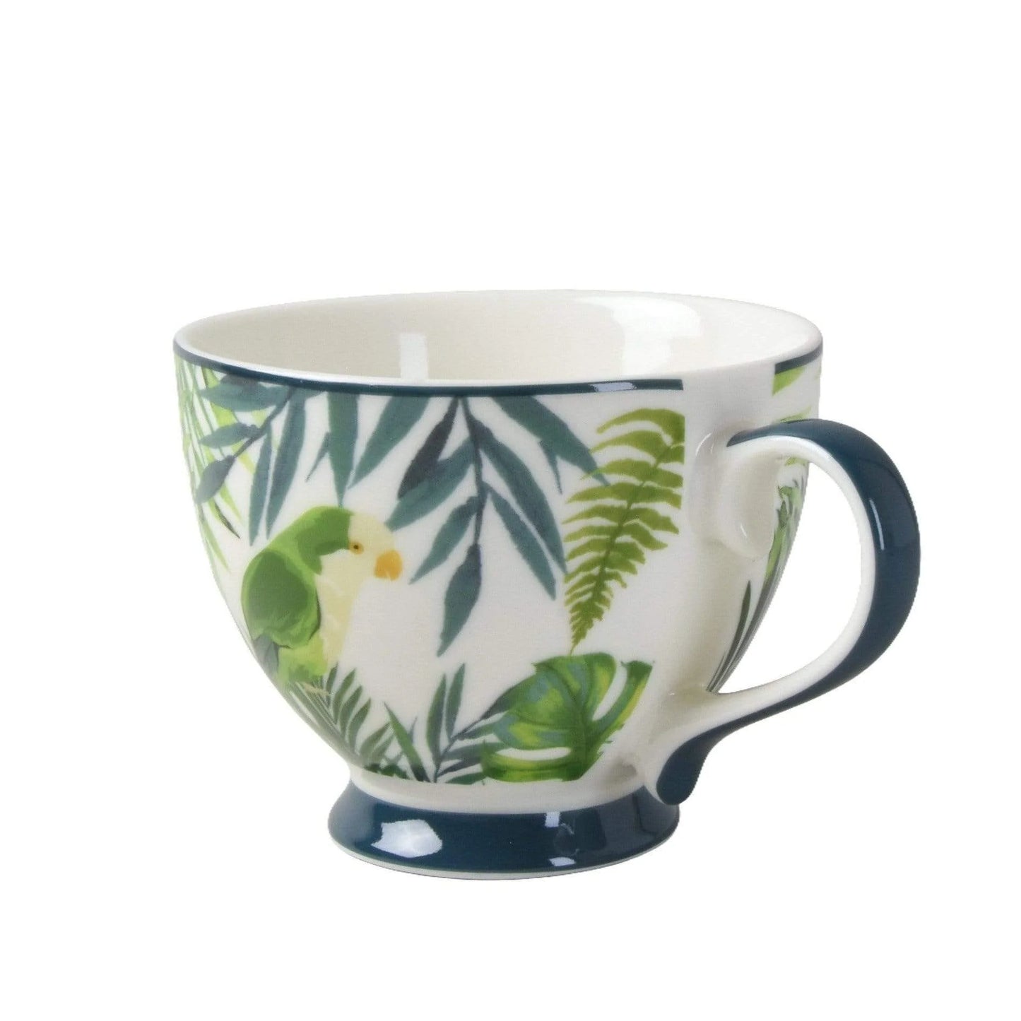 Emerald Eden Footed Mug