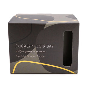 Eucalyptus & Bay Two Wick Candle