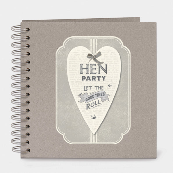 East of India Hen Party Photo Album / Guest Book