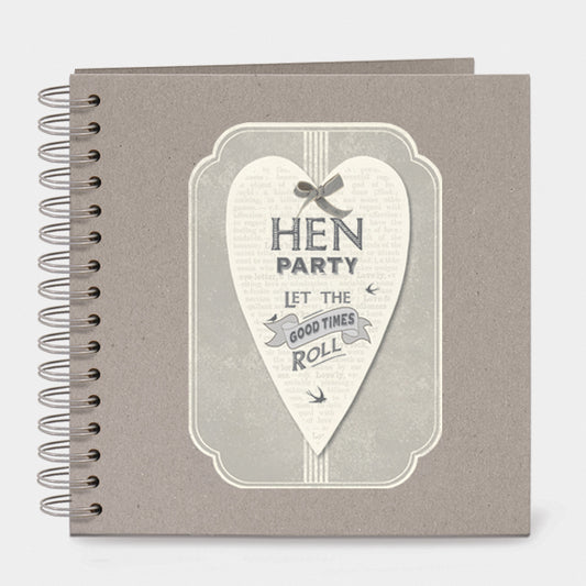 East of India Hen Party Photo Album / Guest Book
