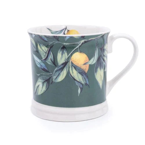 Mediterranean Lemons Mug - Green