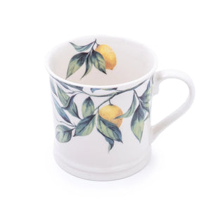 Mediterranean Lemons Mug - White