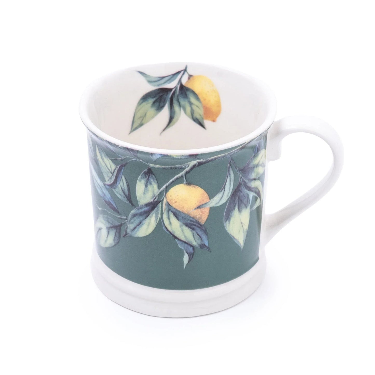 Mediterranean Lemons Mug - Green