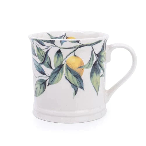 Mediterranean Lemons Mug - White