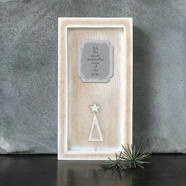 East of India Long Box Frame …. Wonderful Time of the Year