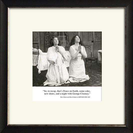 HHJ “Peace on Earth” Wooden Framed Print