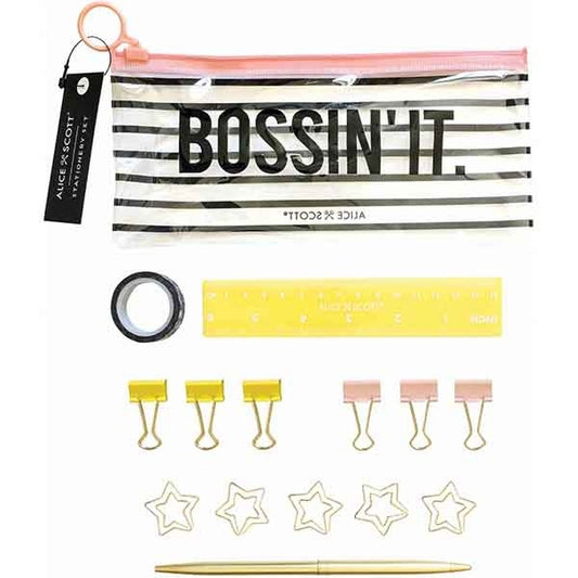 Alice Scott Bossin It Stationery Set
