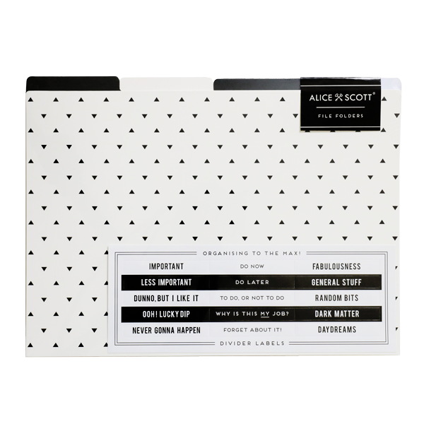 Alice Scott File Folders