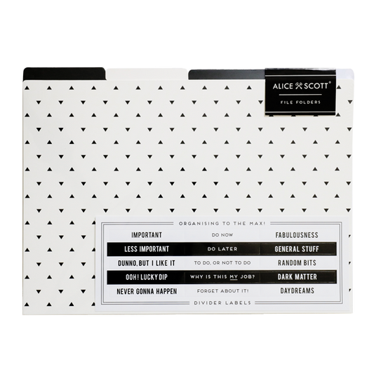 Alice Scott File Folders