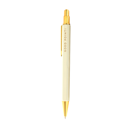 Alice Scott Cream & Gold Mechanical Pencil