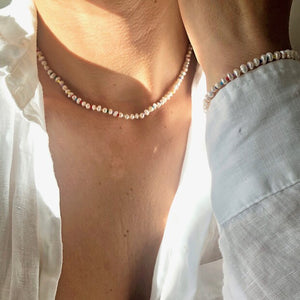 Lisa Angel Miyuki Bead and Pearl Necklace