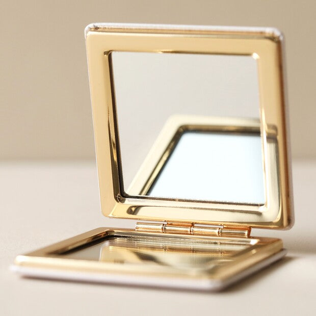 "Live by the Sun" Foiled Compact Mirror from Lisa Angel