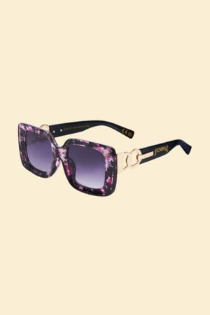 Cece Luxe Sunglasses - Violet Tortoiseshell  - Powder Design