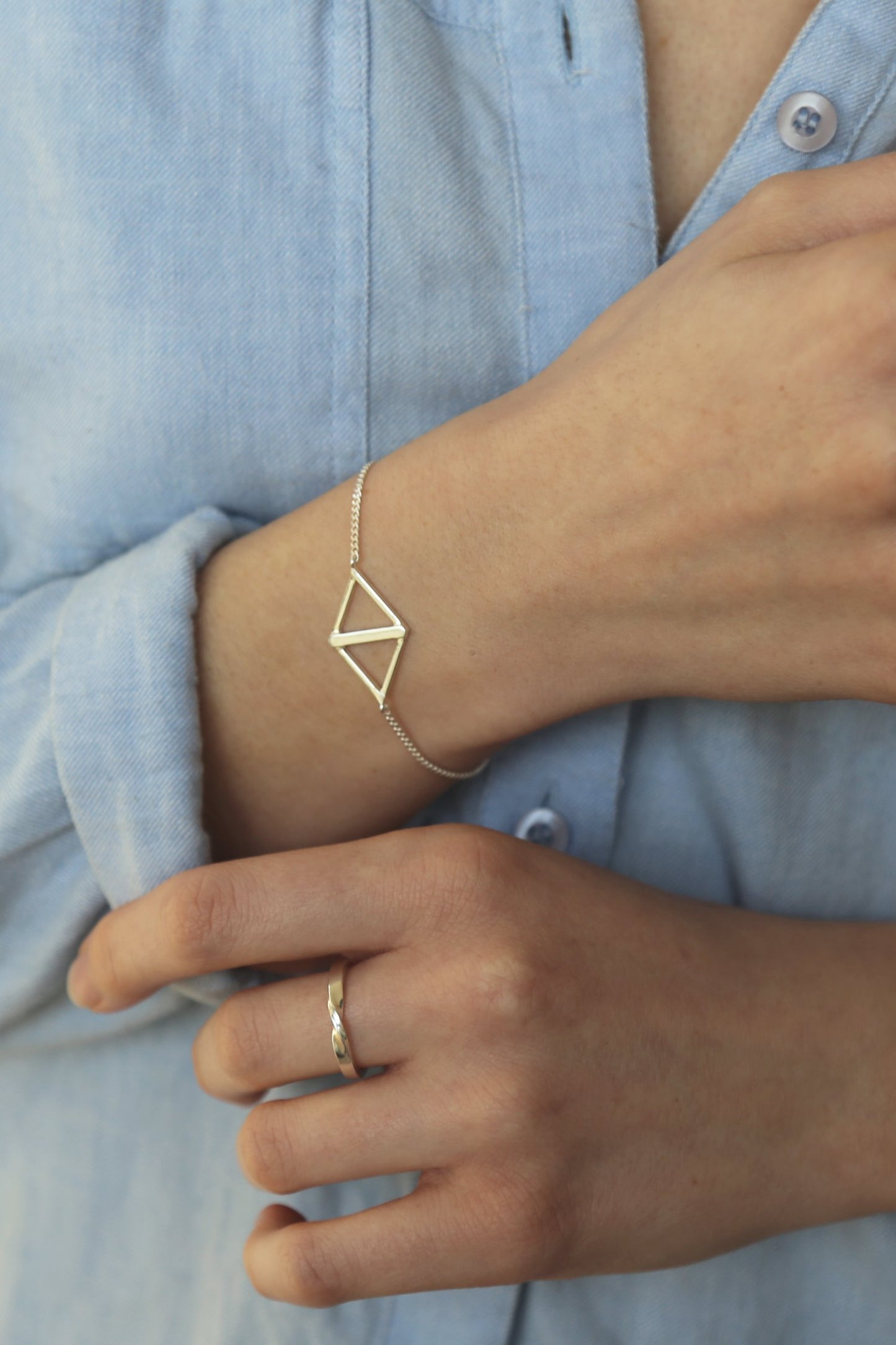 Tutti & Co Ravine Silver Bracelet